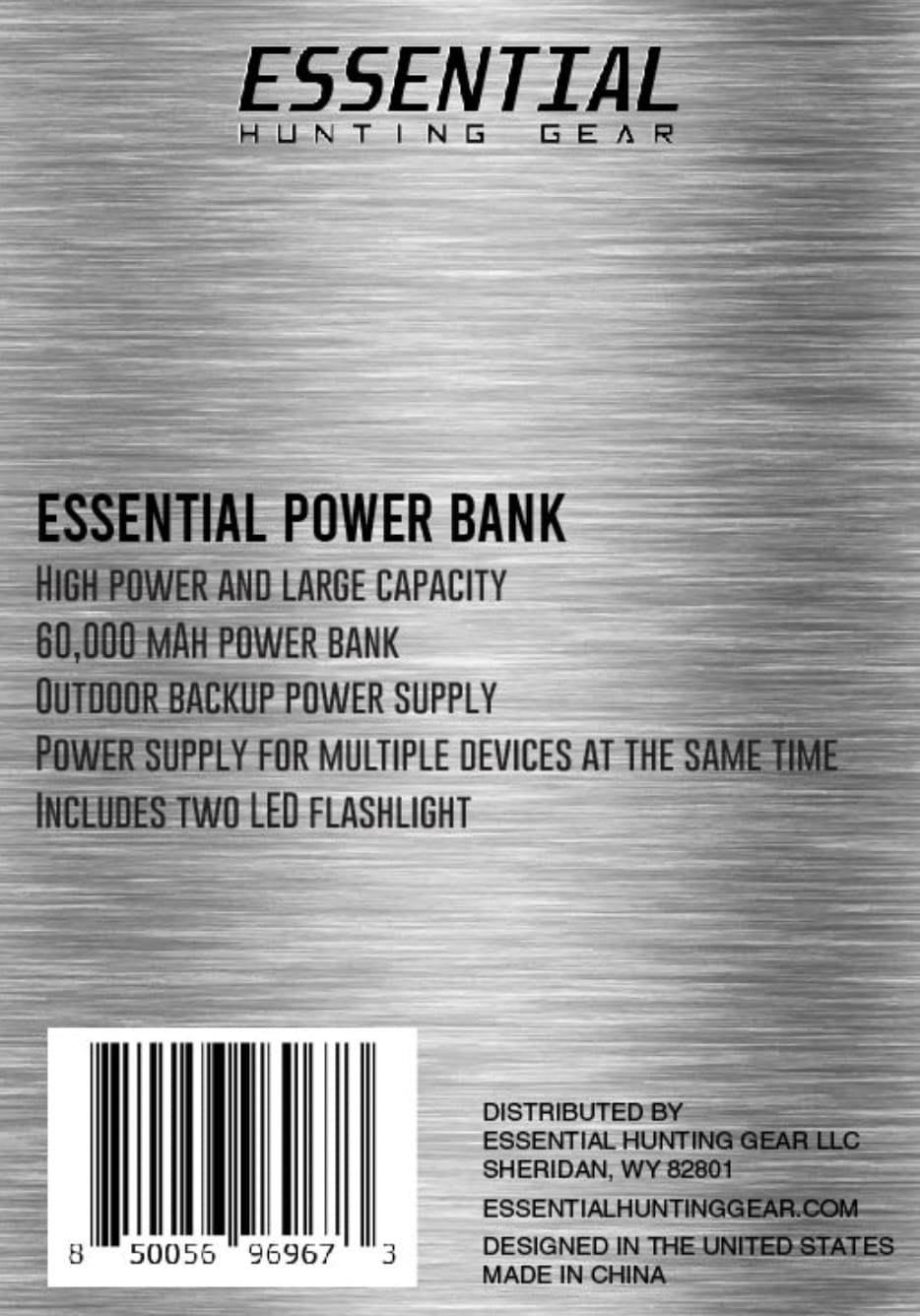 Essential Hunting Gear Mid Sized Power Bank