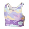 thumbnail image 3 of URMAGIC Kids Girls Tie Dye Sleeveless Sports Crop Top Gymnastics/Dance/Workout Shirts 5-12 Years, 3 of 16