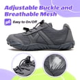 thumbnail image 6 of Stepedia Barefoot Wide Water Shoes for Kids Boys Girls and Quick-Dry Sneakers for Hiking Swimming Beach Walking, Gray, 6 of 7