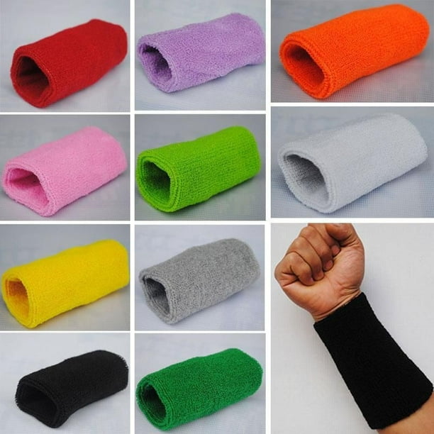 NEW Wristbands Wrist Band Sweatbands Sweat Band For Sport Tennis