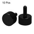 thumbnail image 2 of Tarjeta Gráfica de Computadora PC Tornillos de Pulgar Estriados y Rosetados Negros M3x8mm 10pcs, 2 of 5