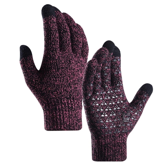 Guantes de dedo completo Kusrkot Pantalla táctil para invierno