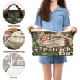 thumbnail image 5 of WOBOGO Stpatricks Day Cute Lynx Storage Basket 16.9×11.4×10in Collapsible Oversized with Metal Iron Frame Set of 2, 5 of 8