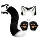 thumbnail image 2 of Traje de juego de cosplay Hugo Anime Cat Costume Animal Negro, 2 of 6