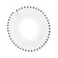 thumbnail image 1 of Soidarity Diamantes de imitación circulares completos Peine elástico Peines flexibles Banda para la cabeza Blanco Type3 NO3, 1 of 6