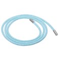 thumbnail image 1 of 6mm x 120cm Rhinestone Tube Rope Bling Crystal String for DIY Sweaters White Mesh Light Blue Sequins, 1 of 6