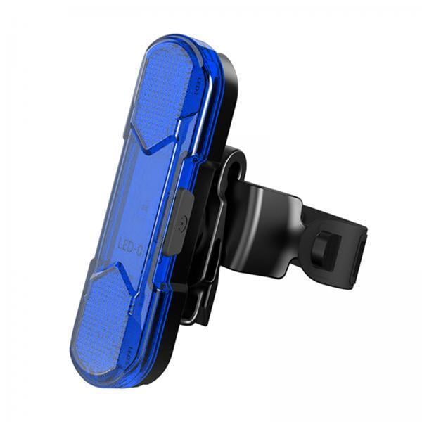 2x Luz trasera de recargable por USB, lámpara trasera superbrillante Luz trasera , 4 opciones de modo de lámpara (2 opciones de Zulema Luces traseras de bicicleta