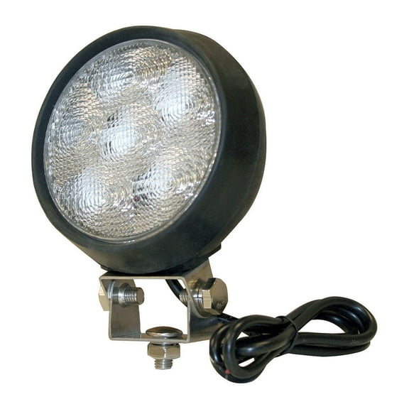 BUYERS PRODUCTS Lamp, LED, Round, Flood, Aluminum 1492112