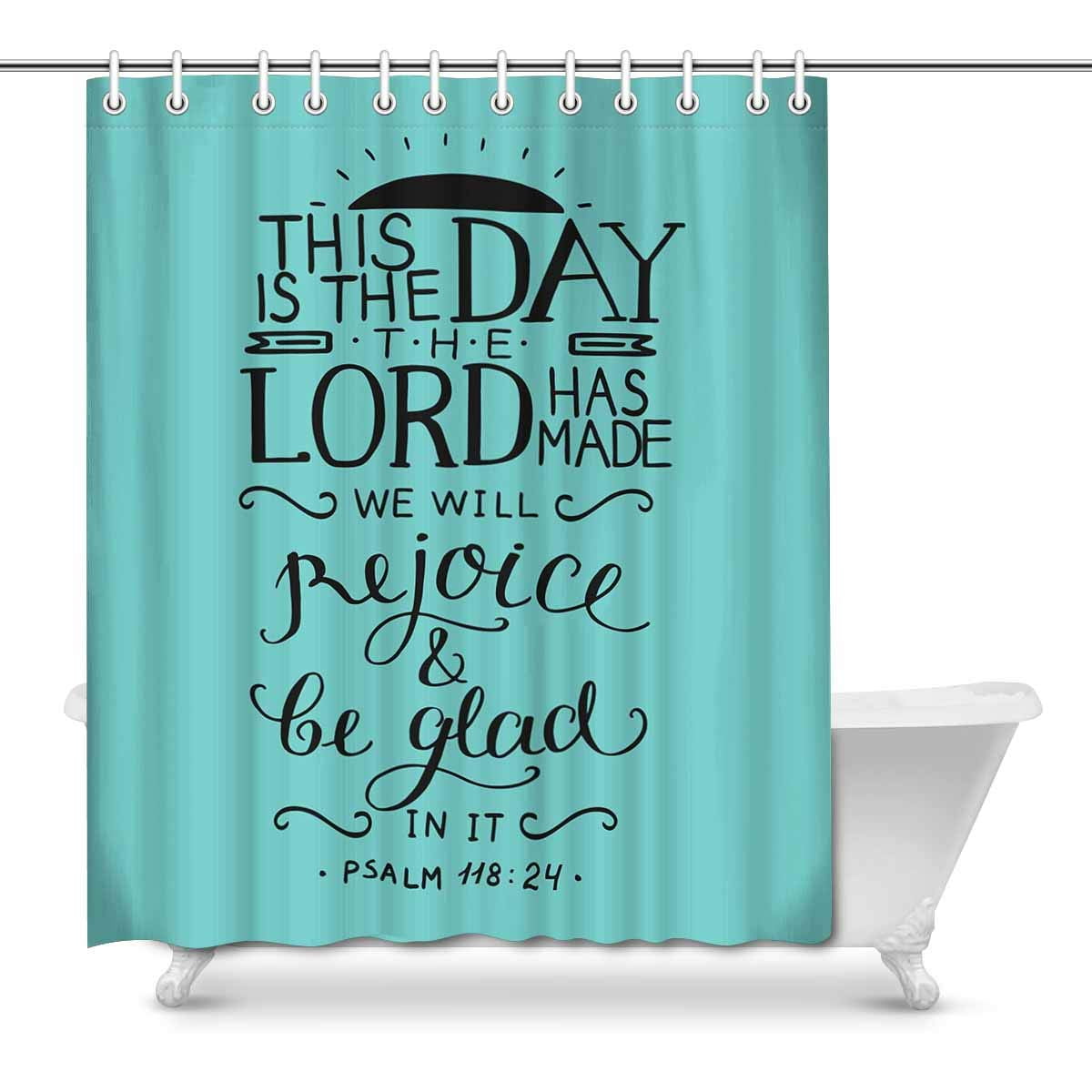 MKHERT Christian Bible Verse Psalm This is The Day The Lord Has Made