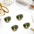 thumbnail image 2 of Diamantes De Imitación De Circón Para Coser Accesorios De Ropa Diy 10Pcs Costura Zircon Rhinestones Golden Claw DIY Bowknot Ropa Accesorios 7x10mmGreen ANGGREK Otros, 2 of 8