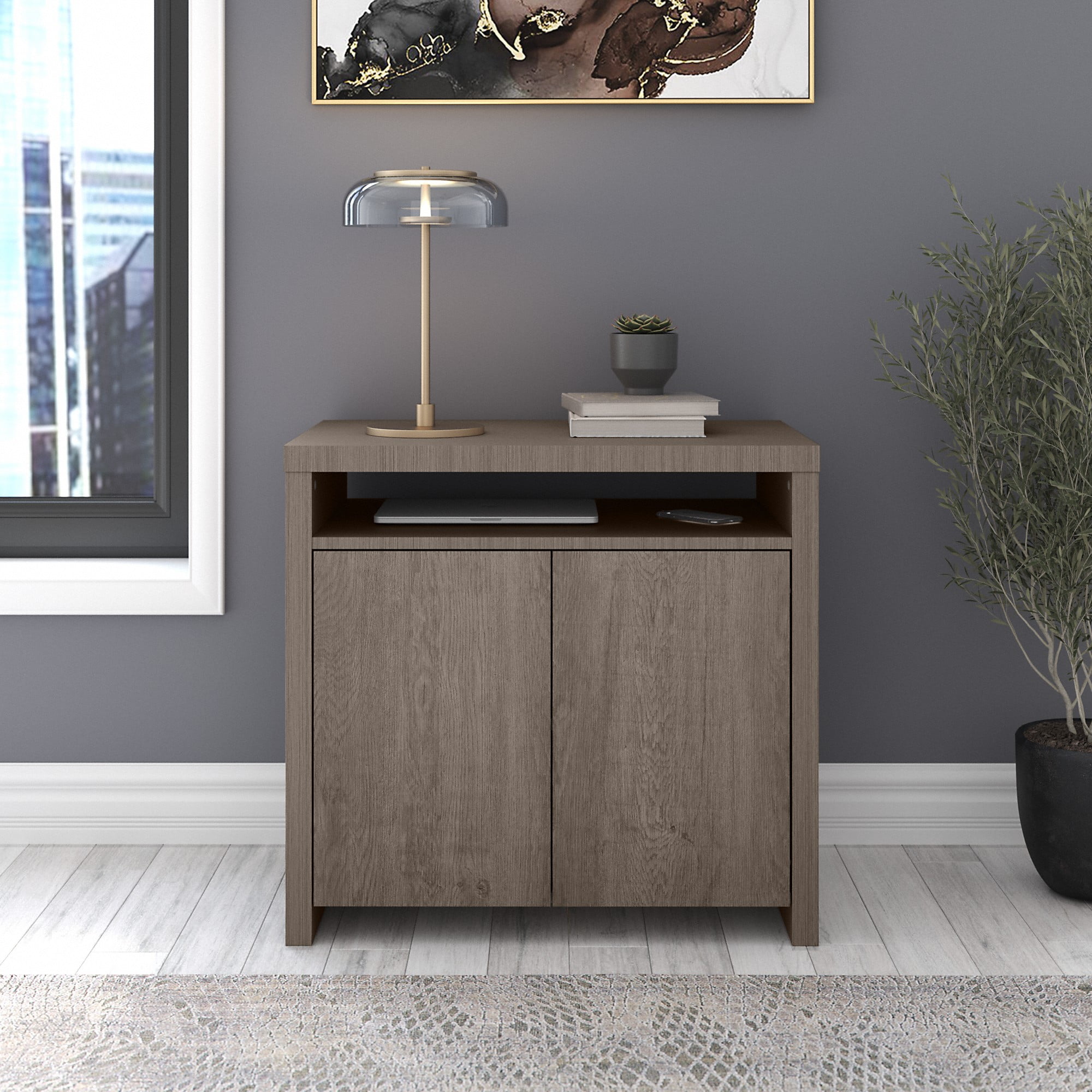 Bush Furniture Bristol Accent Storage with Doors