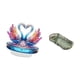 thumbnail image 5 of Escultura de cisne, estatua rectangular, bandeja para servir, bandeja de almacenamiento, figura de ganso, artesanía acrílica, adorno coleccionable con, 5 of 8
