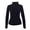 Black, variant on Figure Ice Skating Training Jackets Girls Womens Shiny Colored Diamond Girl Comfortable Warm Coats Pink
