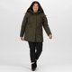 thumbnail image 4 of Regatta - Parka Serleena II de Piel Sintética Invierno para Mujer (Caqui Oscuro) Regatta UTRG5742_darkkhaki, 4 of 6