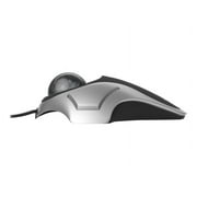 Kensington Optical Orbit Trackball Mouse, Two-Button, Black/Silver
