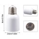 thumbnail image 3 of Convertidor De Casquillo De Bombilla De Bayoneta A Bombillas De Rosca Adaptador Convertidor De Casquillo Para Ventiladores De Techo Lámparas De Araña Base S Ocket Er Para Bombillas Led E Incandesce, 3 of 6