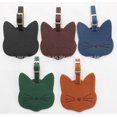thumbnail image 1 of 3pcs Luggage Tag Pu Leather Travel Tag Hanging Luggage Tag Travel Suitcase Tag, 1 of 4