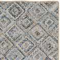 thumbnail image 4 of Safavieh Cape Cod 11X 15Handmade Jute Rug in Natural and Blue, 4 of 4