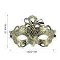 thumbnail image 2 of Unique Bargains 1 Pc Eagle King Party Mask Gold Tone Plastic, 2 of 5