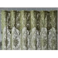 thumbnail image 3 of WARM HOME DESIGNS Sage Lace Shower Curtain 72 W x 84 L Inches with Attached Valance & Tassels. LA Sage 84, 3 of 4