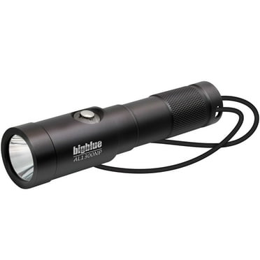 Bigblue 1300-Lumen Narrow Beam Flashlight