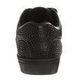thumbnail image 4 of Badgley Mischka Girls Glitzy Sneakers. (Little Kids Big Kids), Black, 3, 4 of 7