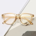 thumbnail image 3 of Blue Light Blocking Glasses Unisex Clear View Strong Hinge Smooth Transparent with Brim Eye Protection Clear Bluelight Glasses Spectacles, 3 of 8