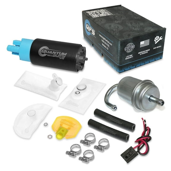 Quantum OEM Replacement EFI Fuel Pump w/ Filter for Honda CB900F 2002-2007, Replaces 16700-MCZ-013