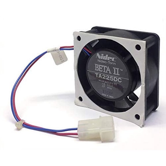 NIDEC BETA II 12Vdc 60mm x 60mmx25mm with 2 PIN Connector