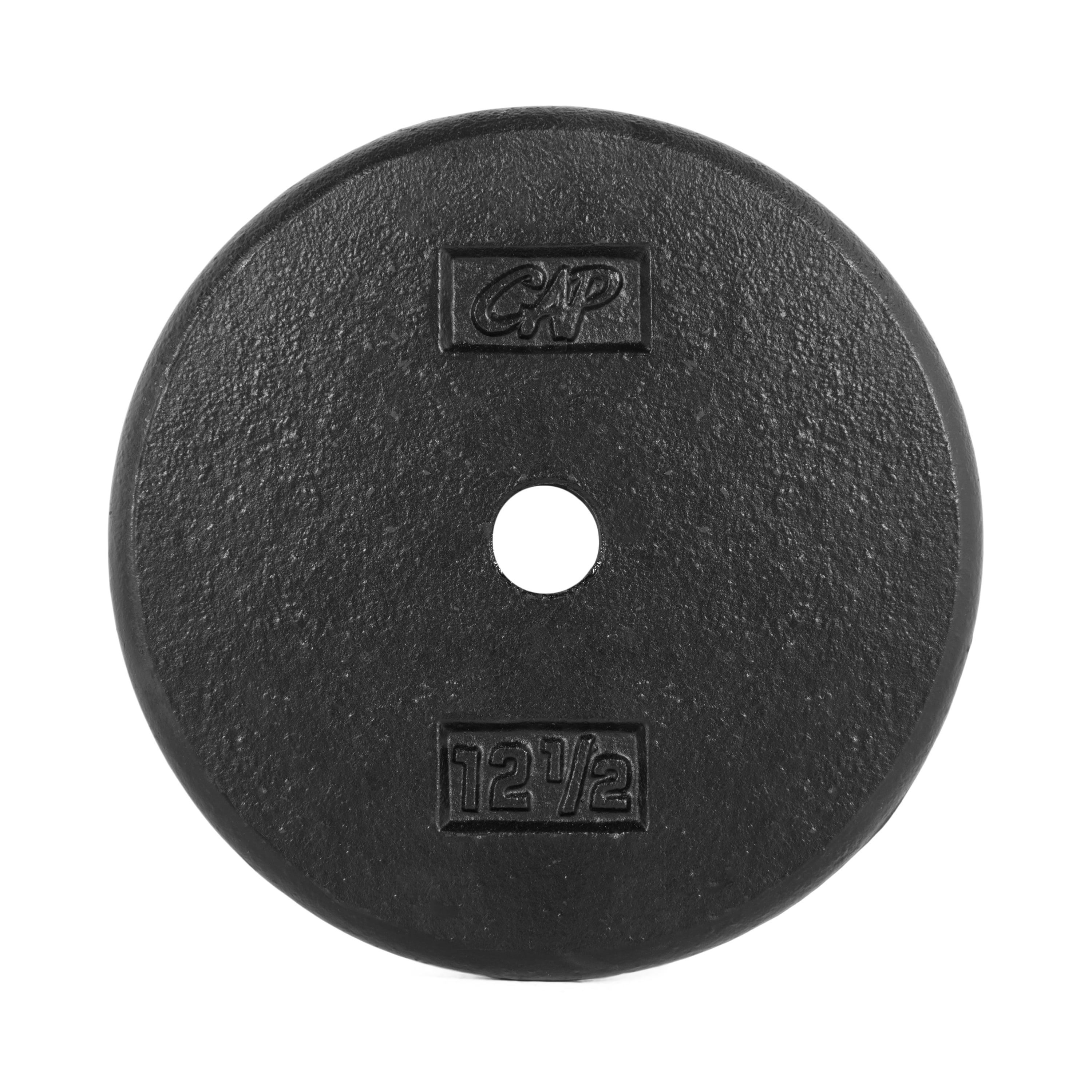 4 x 1.25kg Cast Iron Pro-Style Weight Disc Plates Standard 1 Inch hole 