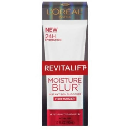 L'Oreal Paris Revitalift Moisture Blur Instant Skin Smoother Moisturizer, 1.7 Fl (Best Instant Wrinkle Smoother)