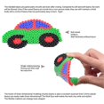 thumbnail image 3 of 4800pcs 5mm Plastic Tube Beads Toy Beads 24 Color Tube Beads DIY Melty Fuse Small Spacer Beads Refills for Kids Crafts, 3 of 4