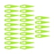 thumbnail image 3 of Cuchillas De Repuesto Para Recortadora De Césped, 25 Uds. Cuchilla De Corte De Plástico De Tamaño Compacto Y Liviano Fácil De Instalar Para Dispositivos De Jardín OTVIAP Verde, 3 of 8