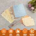 thumbnail image 2 of Austok Scrapbook Paper Embossed Textured Paper 168 Sheets Cuttable Distressed Craft Paper Aesthetic 6 Styles DIY Album Paper for Scrapbooking Diary Journal Supplies Collage Card Embellishment, 2 of 9