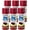 Satin Colonial Red, variant on 12 oz Rust-Oleum Brands 249082 Colonial Red Ultra Cover 2X Enamel Spray Paint, Satin Pack of 6