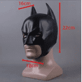 thumbnail image 5 of Adecuado Para La Máscara De Látex De Batman, Negro, 5 of 5