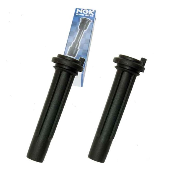 2 pc NGK Ignition Coil Boots compatible with Mazda Protege 1.6L L4 1999-2003