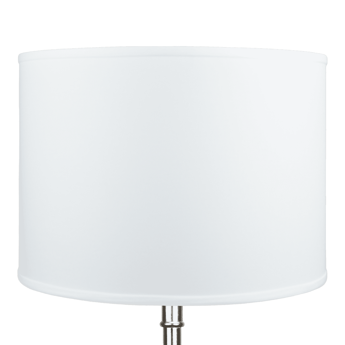 Fenchel Shades | 18" Top Diameter x 18" Bottom Diameter x 13 Height, (Washer/Spider Attachment) Drum Lamp Shade - (Linen White)