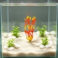thumbnail image 6 of SouMaox Artificial Aquarium Flowers, Lifelike Plastic Seaweed Decor for Fish, Soft Kelp Ornaments for Fish Hideout and Breeding, Realistic Underwater Landscape, 1.69" x 13.78" Orange, 6 of 6