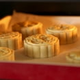 thumbnail image 6 of Gieenan 150g Mooncake Mold with 4pcs Flowers Stamps Hand Press Moon Cake Pastry Mould, 6 of 20