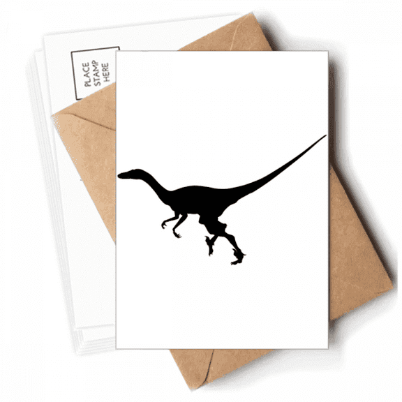 dinosaur miniature b run Postcards Envelopes Blank Note Cards Mailing