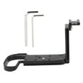 thumbnail image 1 of Quick Release Plate L Bracket with Hot Shoe Hand Grip Holder for Canon R5 SLR CameraBlack, 1 of 8