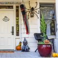 thumbnail image 5 of BadPiggies 2 Pack 40" Halloween Windsock Flags, Pumpkin Ghost Witch Hanging Windsock Halloween Party Outdoor Decoration for Front Yard Patio Lawn Garden, 5 of 8