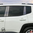 thumbnail image 2 of OMAC Window B Pillar Posts Door Trim Cover for Honda CR-V 2012-2016 S.Steel Dark 6x, 2 of 6