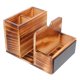 thumbnail image 5 of Vintage Wooden Napkin Holder for Kitchen with Blackboard Spice Rack Organizer Stand, 5 of 5