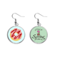 thumbnail image 1 of Postre dulce rojo dona alimentos Colgante decorativo temporada pendientes de primavera joyas Unbranded M, 1 of 3