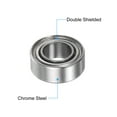 thumbnail image 4 of 5 Packs MR84ZZ Deep Groove Ball Bearings 4x8x3mm Chrome Steel Miniature Bearing Double Shielded, P6 (ABEC 3), 4 of 6