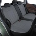 thumbnail image 3 of EKR Custom Fit Sportage Car Seat Covers for KIA Sportage S,EX,LX,SX,2012 2013 2014 2015 2016-Breathable Leatherette Auto Seat Covers(Full Set,Black/Gray), 3 of 5