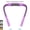 Purple, variant on ECYCKYRA Neck Book Lights, Read Light, 3 Colors Switching, Dimmable