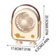 thumbnail image 3 of Upgraded Desktop Fan Portable Handheld Carry Fan Rechargeable Coolings Fan For Home Office Outdoor Gift, 3 of 7